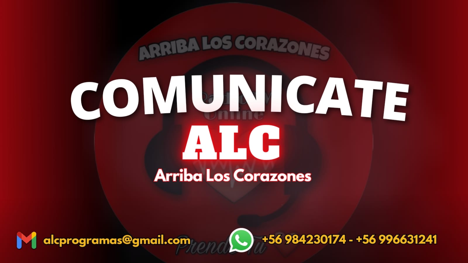 COMUNICATE CON NOSOTROS